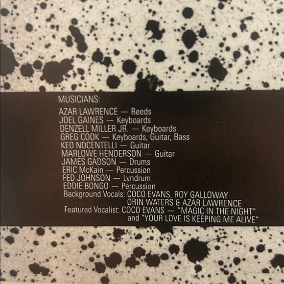 Azar Lawrence - Shadow Dancing LP 2021 Tidal Waves Reissue 373/500 Purple Wax - Picture 4 of 8